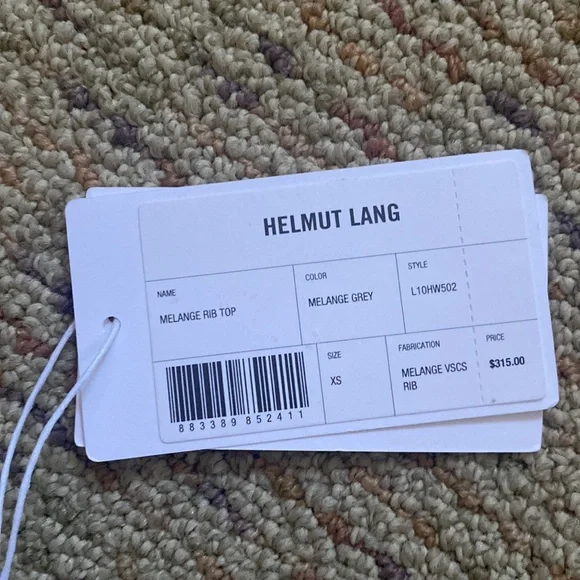 Helmut lang top NWT XS - Picture 12 of 15